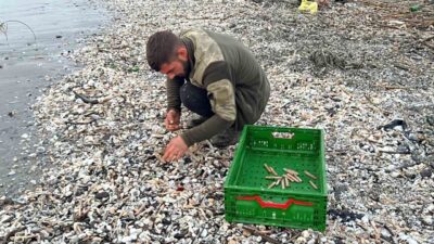 Mersin’de sel ve fırtına sonrası oluşan güçlü dalgalarla birlikte Adanalıoğlu