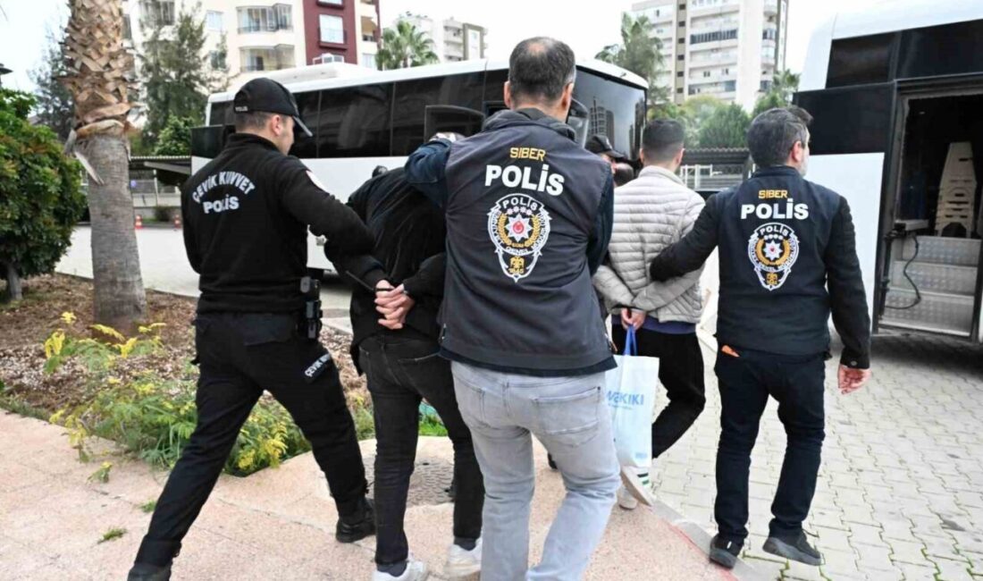 Mersin’de yasa dışı bahis faaliyetleri yürüten ve organize şekilde hareket
