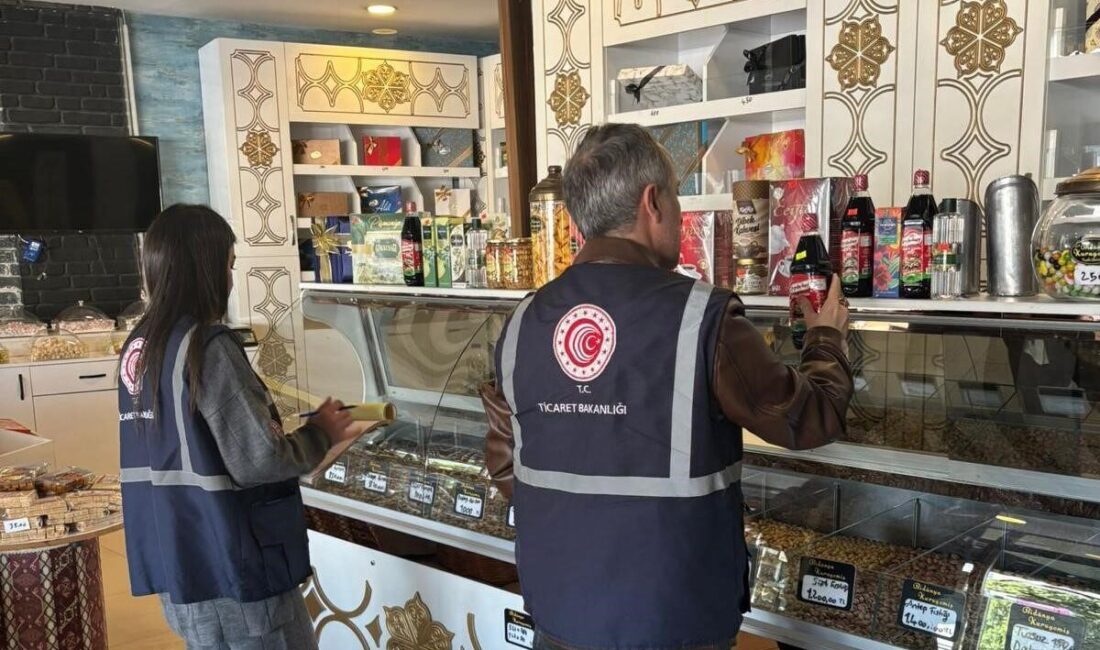 Mersin’de Ticaret İl Müdürlüğü ekipleri, ocak ayı boyunca merkez ve
