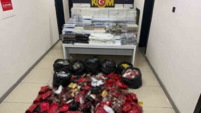 Mersin polisinin yaptığı çalışmada 605’bini doldurulmuş 2 milyon 615 bin