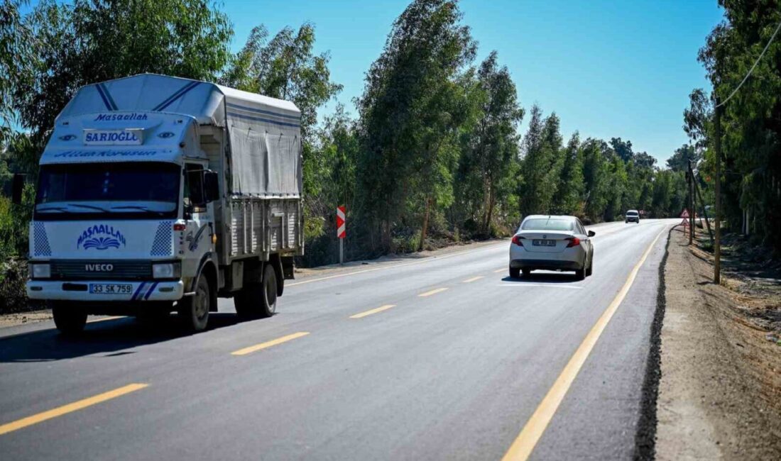 Mersin Büyükşehir Belediyesi tarafından yenilenen Karabucak Caddesi, kapsamlı zemin iyileştirme