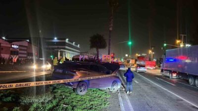Mersin’de 2 Şubat tarihinde yaya geçidinde meydana gelen ve 3