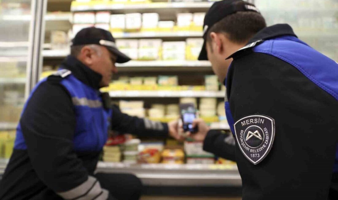 Mersin’de Ramazan ayı öncesinde zincir marketler ve gıda satışı yapılan