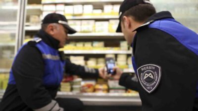Mersin’de Ramazan ayı öncesinde zincir marketler ve gıda satışı yapılan