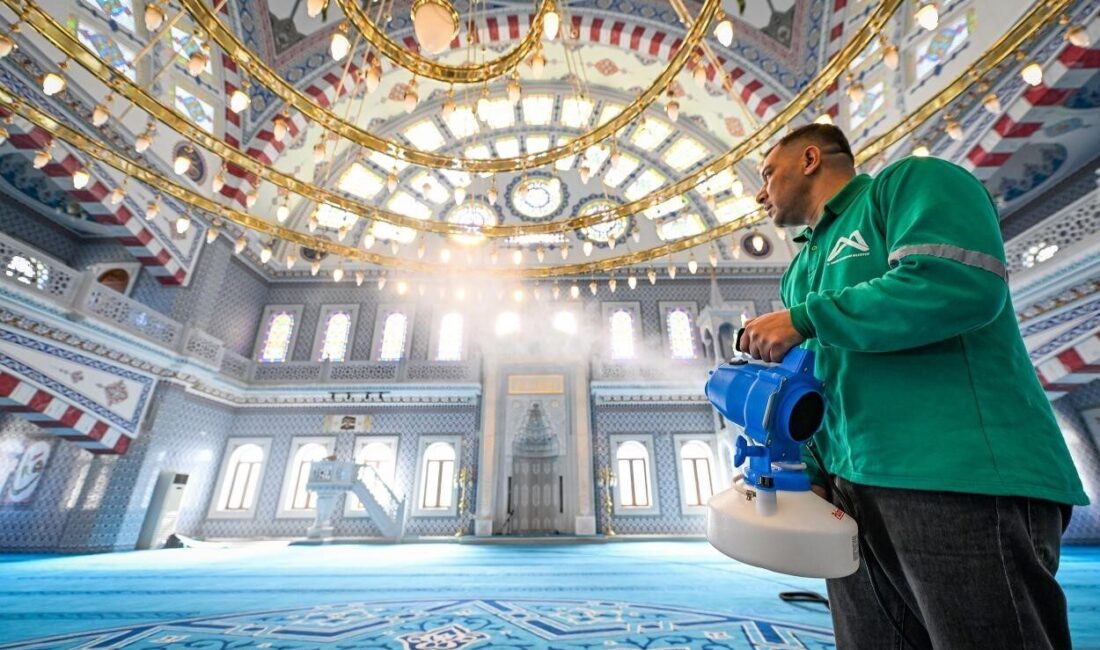 Mersin Büyükşehir Belediyesi, Ramazan ayı öncesinde 13 ilçedeki cami, cemevi,