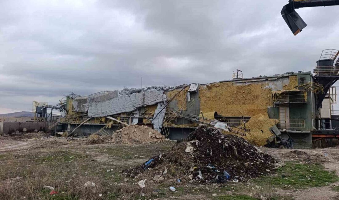 Afyonkarahisar’da katı atık bertaraf tesisinde yaşanan metan gazı patlamasında 2