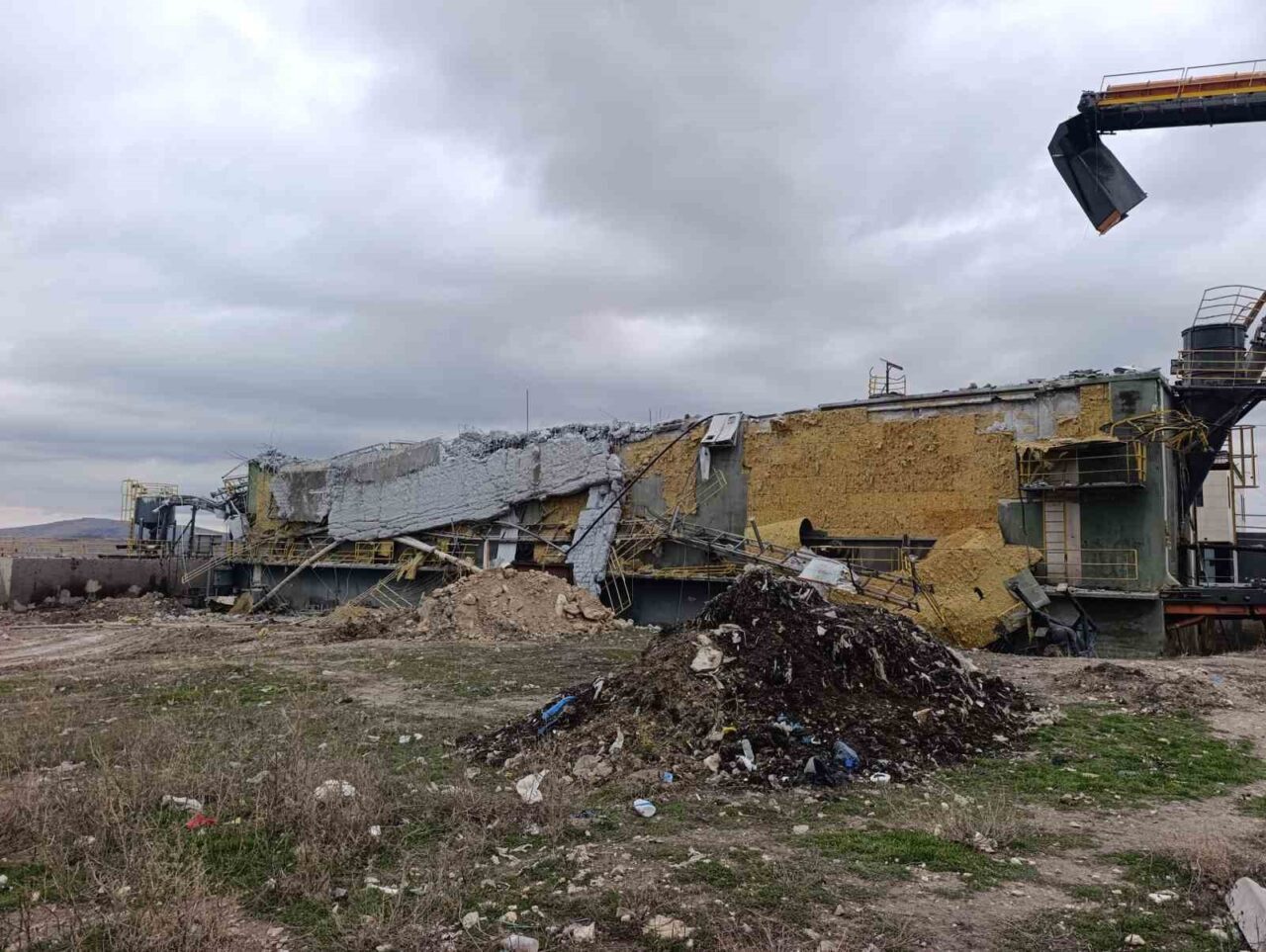 Afyonkarahisar’da katı atık bertaraf tesisinde yaşanan metan gazı patlamasında 2