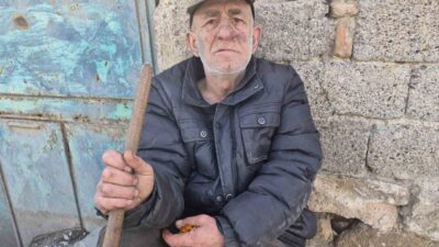 Eskişehir’de sol ayağı sakat olan ve metruk haldeki evde yalnız