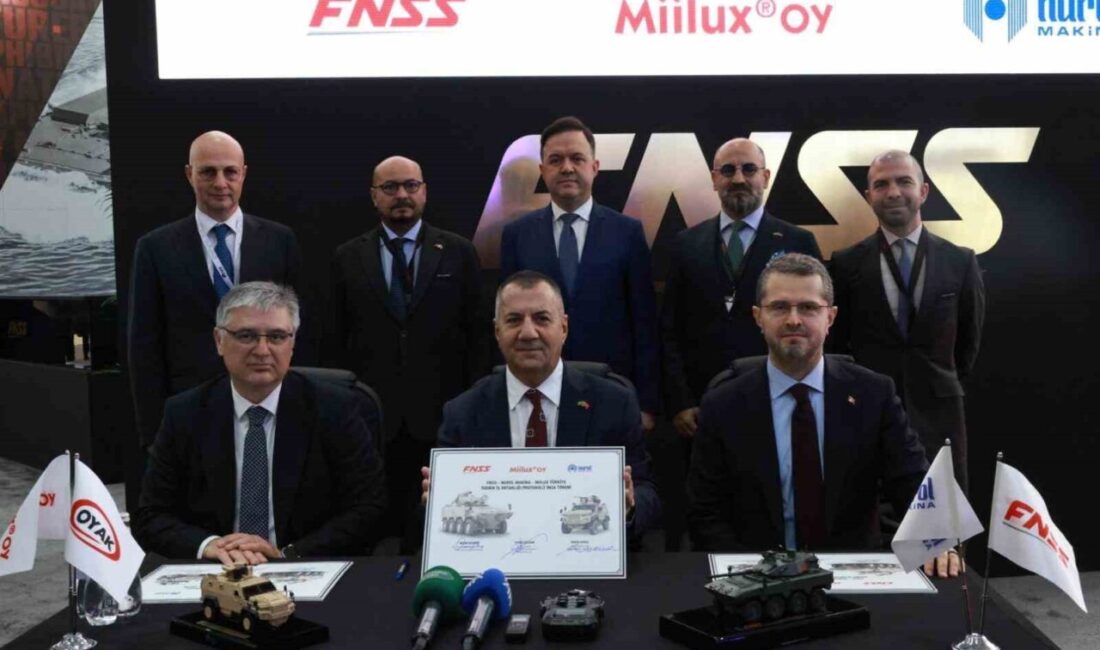 Türkiye savunma sanayiinin önde gelen firmaları Miilux OY-FNSS ve Nurol