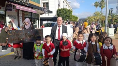 Antalya’nın Gazipaşa ilçesinde 4-6 yaş Kur’an Kursu öğrencileri, Ramazan ayını