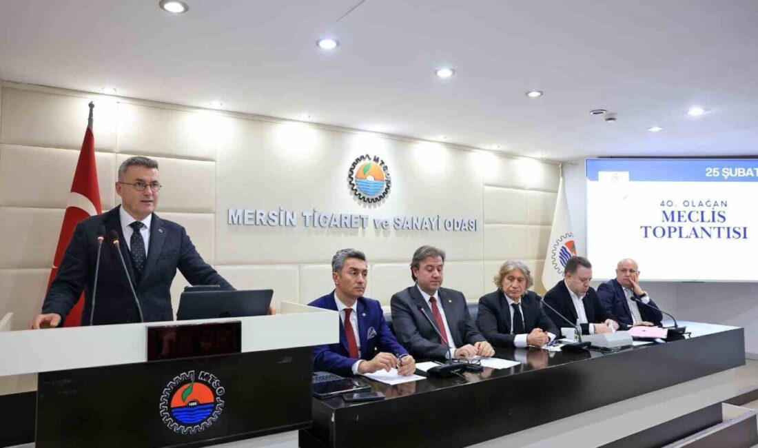 Mersin Ticaret ve Sanayi Odası (MTSO) Başkanı Hakan Sefa Çakır,