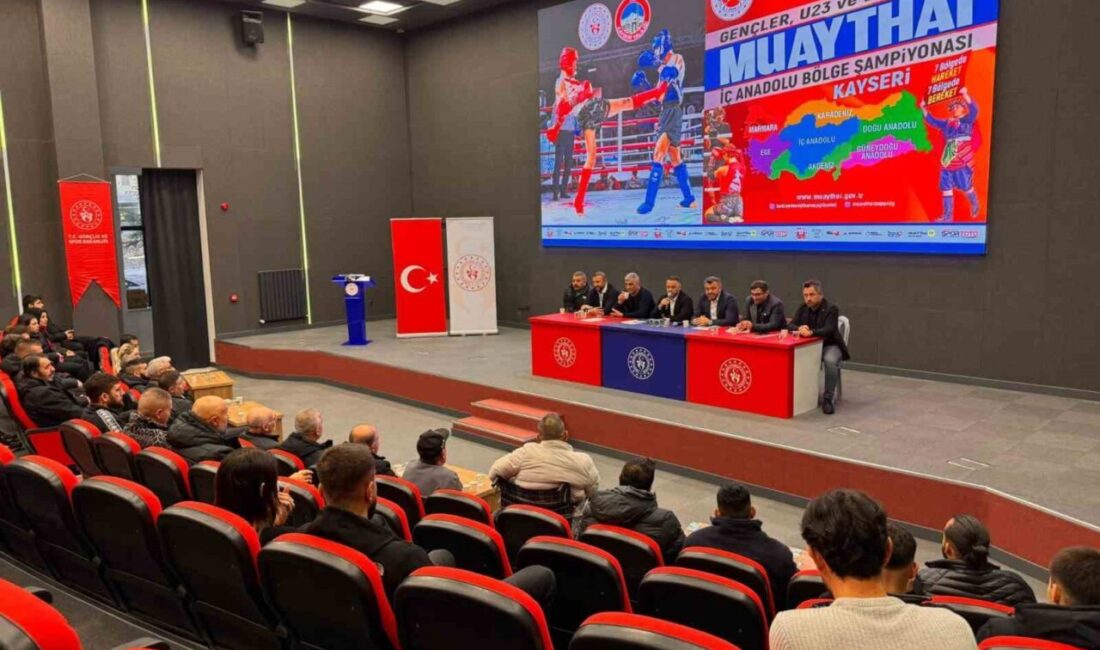 İç Anadolu Muaythai Bölge Şampiyonası 28 Ocak-01 Şubat tarihlerinde Kayseri’de