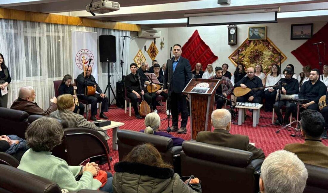 Edirne’de ilk kez düzenlenen “Mübadil Türküler Konseri”, huzurevinde duygu dolu