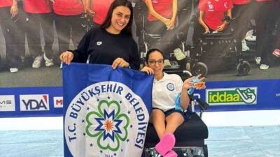 Muğla Büyükşehir Belediyesi sporcusu Eylül Ülkü Yiğit, Türkiye Yüzme Federasyonu