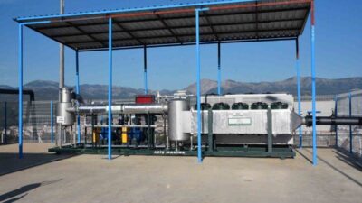 Muğla Büyükşehir Belediyesi Katı Atık Düzenli Depolama Tesisleri’ne kurduğu biyokütle