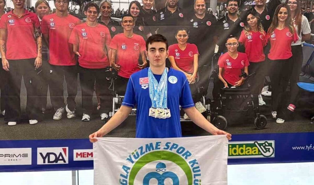 Antalya’da düzenlenen Türkiye Şampiyonası’na katılan Muğlalı sporcu Can Akpınar, 1