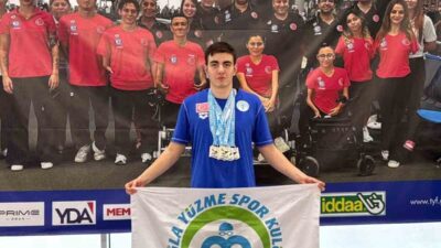 Antalya’da düzenlenen Türkiye Şampiyonası’na katılan Muğlalı sporcu Can Akpınar, 1