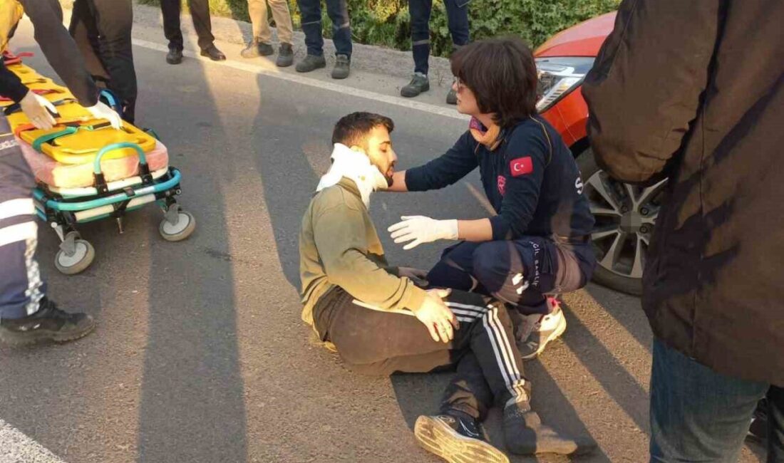 Tekirdağ’ın Muratlı ilçesinde meydana gelen trafik kazasında 1 kişi yaralandı.