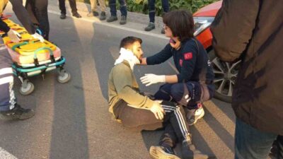 Tekirdağ’ın Muratlı ilçesinde meydana gelen trafik kazasında 1 kişi yaralandı.