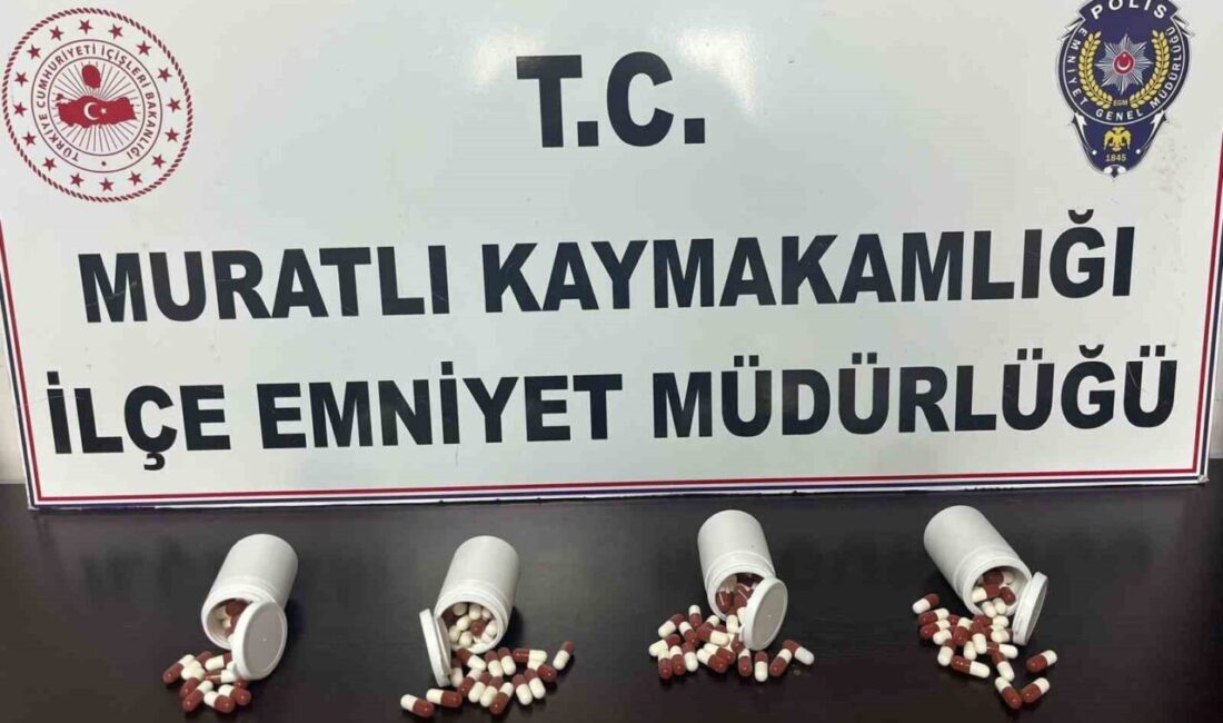 TEKİRDAĞ (İHA) – Tekirdağ’ın Muratlı ilçesinde polis ekiplerinin uyuşturucu ile