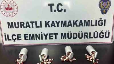 TEKİRDAĞ (İHA) – Tekirdağ’ın Muratlı ilçesinde polis ekiplerinin uyuşturucu ile