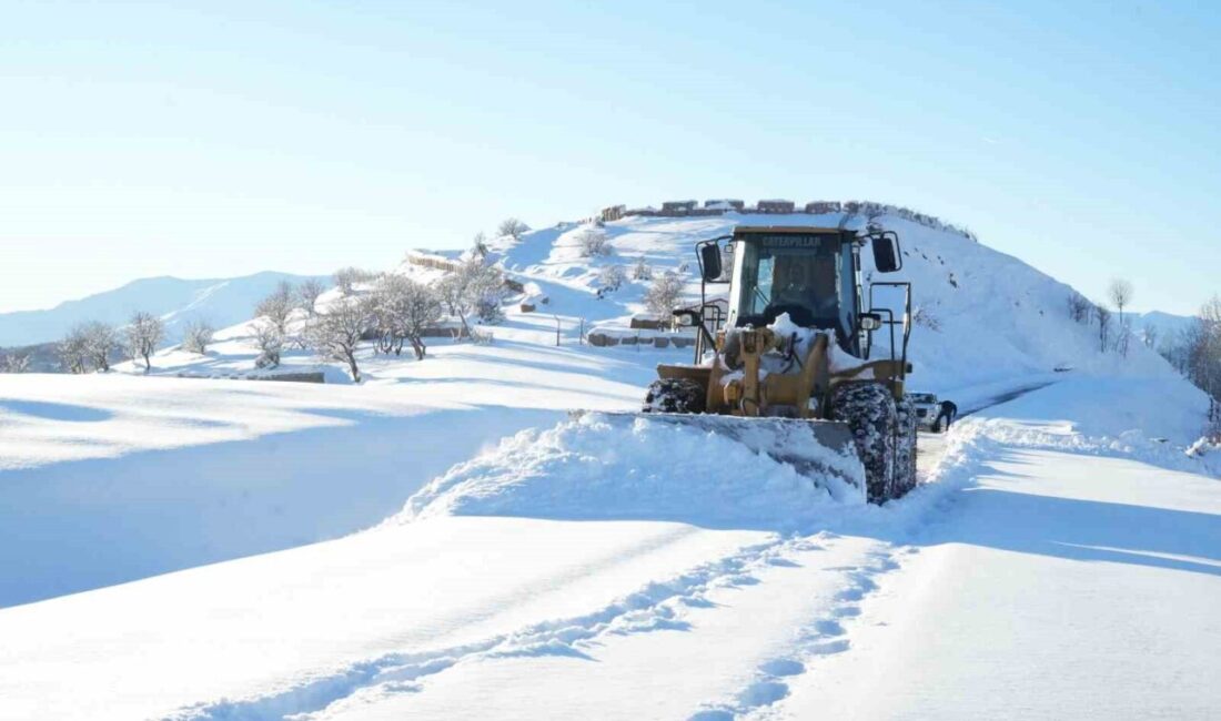 Muş’ta yoğun kar yağışı nedeniyle 146 köy yolu ulaşıma kapandı.