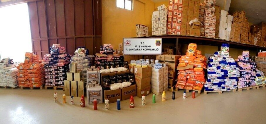 Muş’ta jandarma ekiplerince düzenlenen operasyonda piyasa değeri yaklaşık 3 milyon