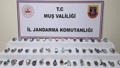 Muş İl Jandarma Komutanlığı ekiplerince gümrük kaçağı ürün satan şahıslara