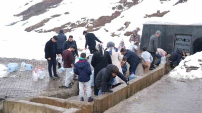 Muş İl Sağlık Müdürlüğünün kent merkezindeki içme suyunda bazı değerlerin