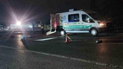 Bursa’nın Mustafakemalpaşa ilçesinde bir aracın çarptığı yaya hayatını kaybetti. Kaza,