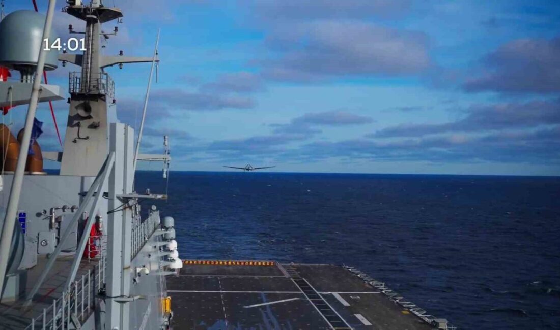 NATO Steadfast Dart-2026 Tatbikatına katılan Bayraktar T-B3 Eurofighter’larla ortak tatbikat