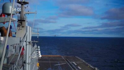 NATO Steadfast Dart-2026 Tatbikatına katılan Bayraktar T-B3 Eurofighter’larla ortak tatbikat