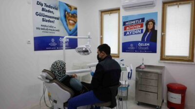 Aydın Büyükşehir Belediyesi tarafından Nazilli’de hizmete sunulan Ağız ve Diş