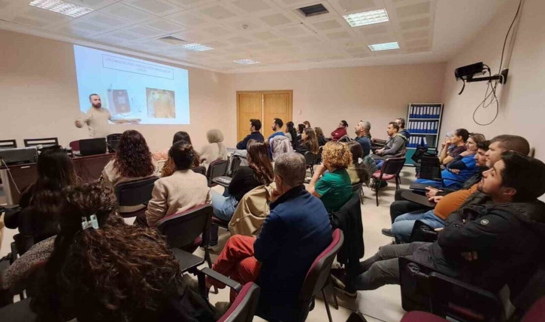 Nazilli İlçe Sağlık Müdürlüğü tarafından hizmet içi eğitim faaliyetleri kapsamında