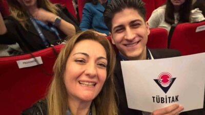 Aydın’ın Nazilli ilçesinden İzmir’de yapılan Lise Öğrencileri Araştırma Projeleri Yarışmasına