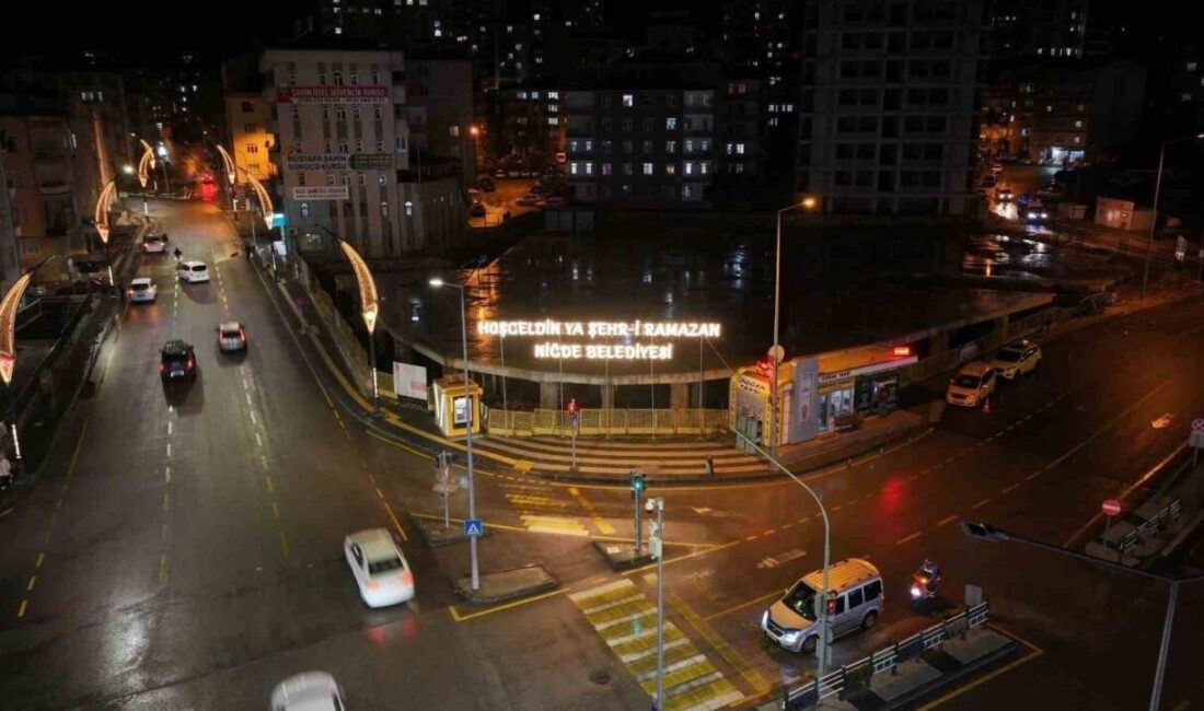 Niğde Belediyesi tarafından on bir ayın sultanı Ramazan ayı için