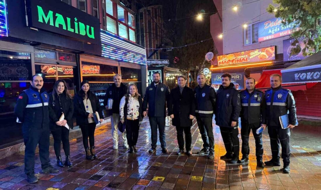 Nilüfer Belediyesi, vatandaşların gece eğlencesini güven içinde sürdürebilmesi için eğlence