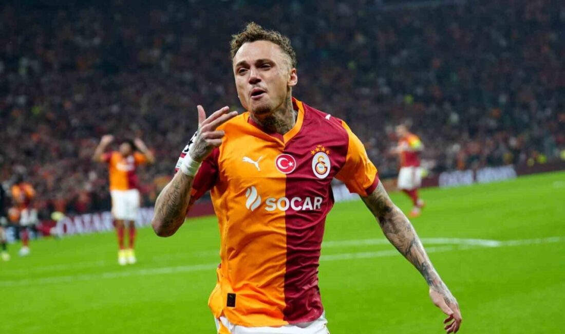 Galatasaray’ın Hollandalı futbolcusu Noa Lang, sarı-kırmızılılardaki ilk gollerini Juventus karşısında