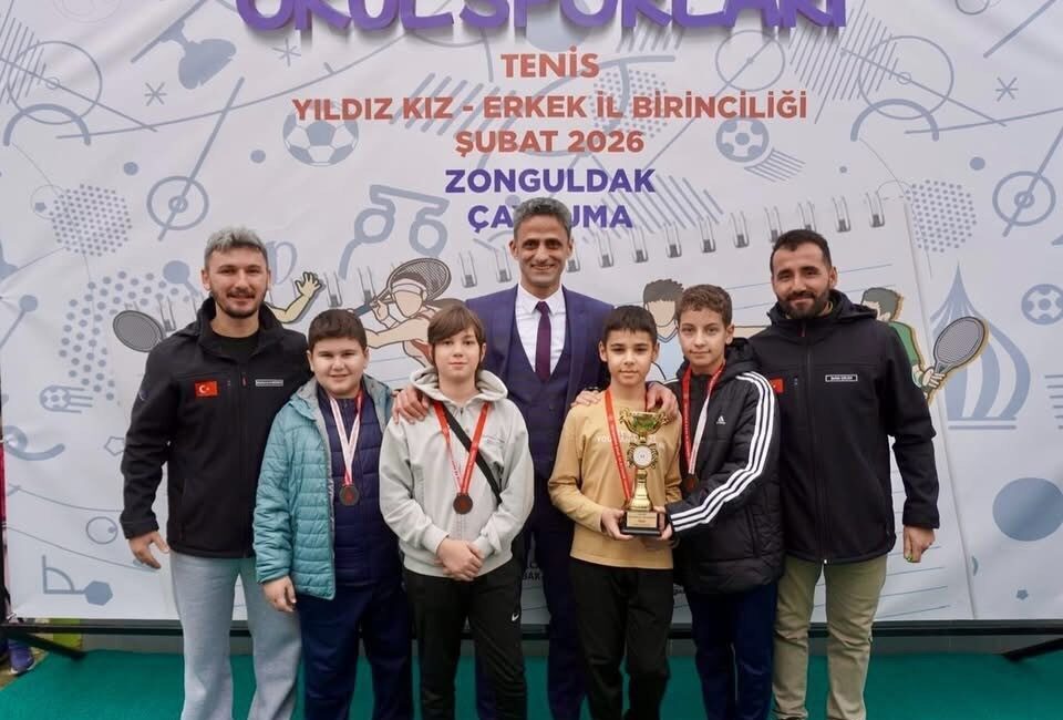 Okul Sporları faaliyetleri kapsamında düzenlenen Yıldız Kız-Erkek Tenis İl Birinciliği