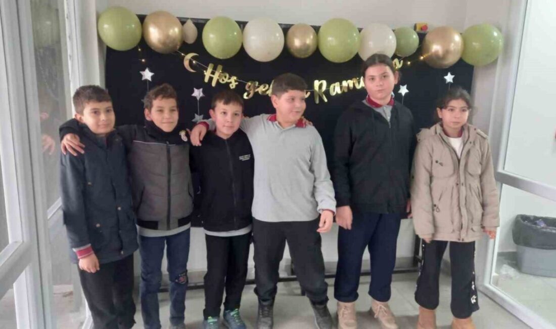 Manisa’nın Sarıgöl ilçesinde bu yıl okullarda ilk kez ramazan ayının