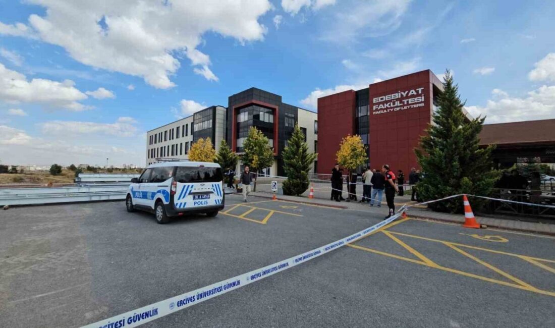 Kayseri’de Erciyes Üniversitesi yerleşkesi içerisinde eski eşi, 3 çocuk annesi
