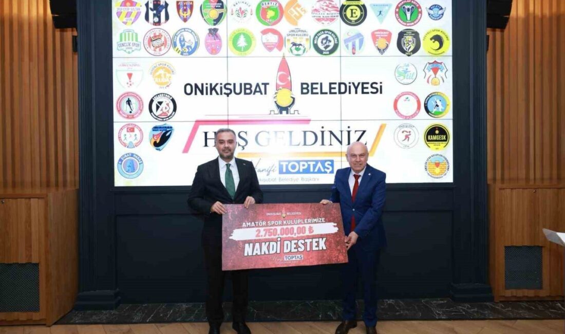 Onikişubat Belediye Başkanı Hanifi Toptaş, “Amatör sporun ne demek olduğunu