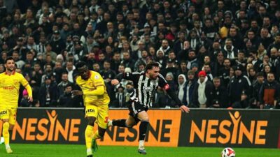 Beşiktaş’ta Kaptan Orkun Kökçü, Göztepe karşısında gördüğü sarı kartla cezalı