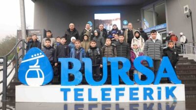 Osmangazi Belediyesi, hayatında hiç Uludağ’a çıkmamış çocukları mahallelerinden alarak beyaz