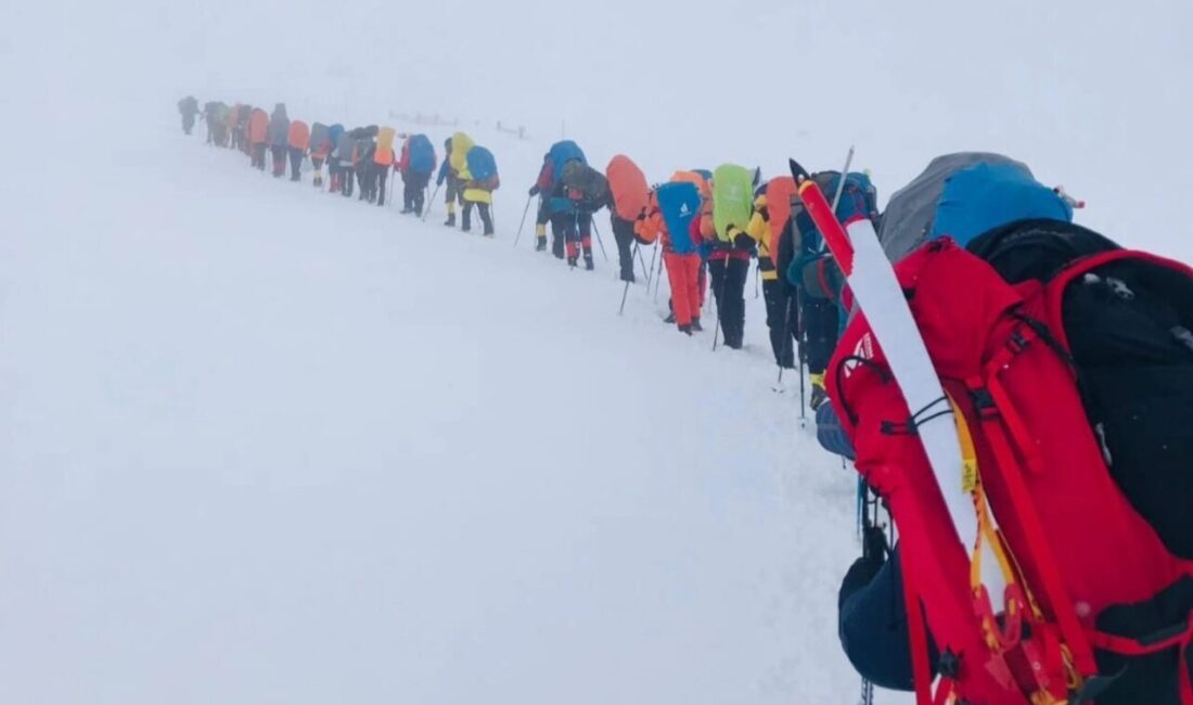 Osmaniye Dağcılık ve Doğa Sporları İhtisas Kulübü tarafından, 6 Şubat