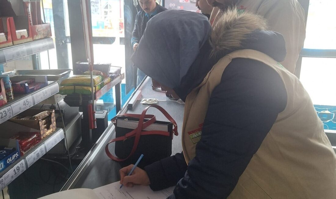 Erzincan Tarım ve Orman Müdürlüğü ekipleri, Otlukbeli ilçesinde gıda denetimi