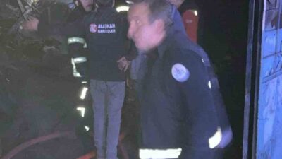 Nevşehir’de bir oto döşeme dükkanında çıkan yangın, itfaiye ekiplerinin müdahalesiyle