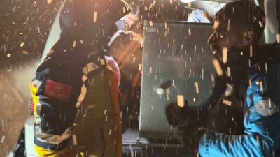 Tunceli’nin Ovacık ilçesinde göğüs ağrısı yaşayan 70 yaşındaki vatandaş, UMKE,