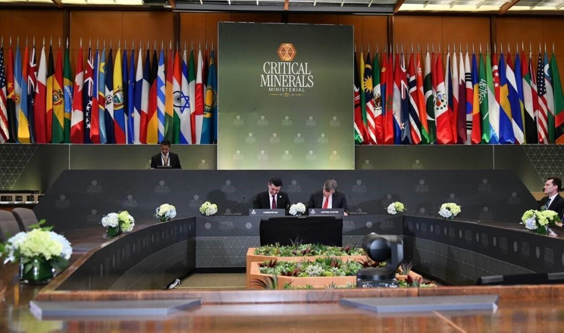 Özbekistan Dışişleri Bakanı Bahtiyor Saidov, ABD’nin başkenti Washington’da katıldığı Kritik