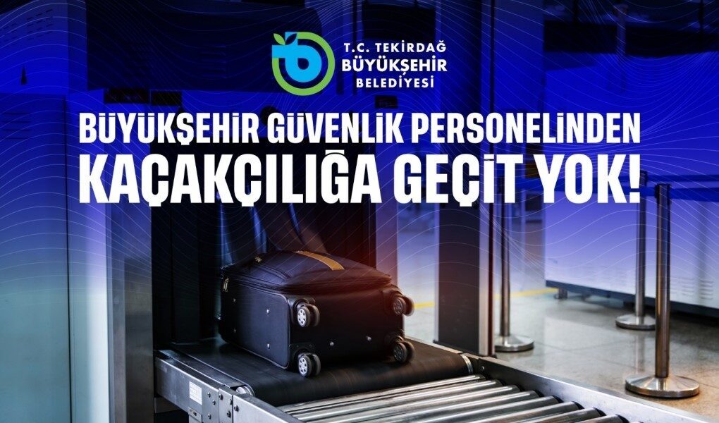 Süleymanpaşa’daki Tekirdağ Şehirlerarası Otobüs Terminali’nde görev yapan özel güvenlik personeli,